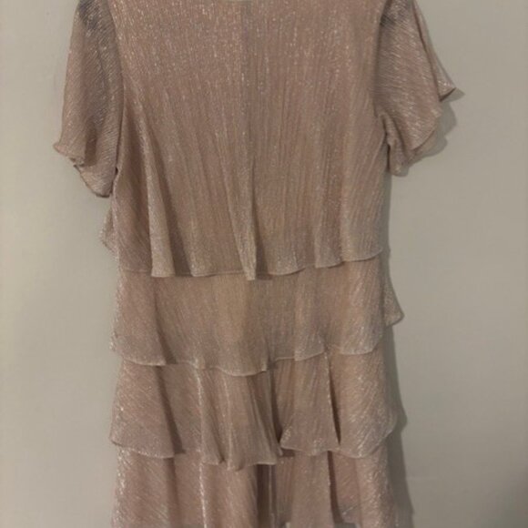 SLNY Gold dress size 6 - Picture 3 of 3